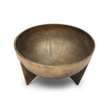 Load image into Gallery viewer, Bowl Antique Brass Athena Small