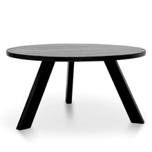 Load image into Gallery viewer, 1.5m Round Full Black Dining Table