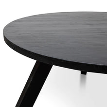 Load image into Gallery viewer, 1.5m Round Full Black Dining Table