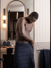 Load image into Gallery viewer, Greg Natale - Astoria Towel Collection: Navy