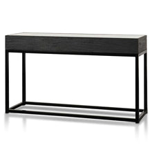 Load image into Gallery viewer, Full Black Reclaimed Console Table