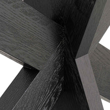 Load image into Gallery viewer, Textured Espresso Black Console Table