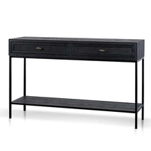 Load image into Gallery viewer, Full Black Console Table