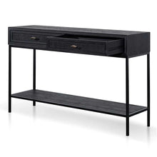 Load image into Gallery viewer, Full Black Console Table