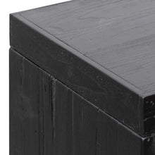 Load image into Gallery viewer, Black Reclaimed Timber Console Table
