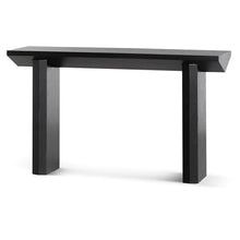 Load image into Gallery viewer, Black Oak Console Table
