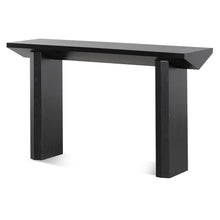 Load image into Gallery viewer, Black Oak Console Table