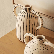 Load image into Gallery viewer, Vase Stripe Two Handles