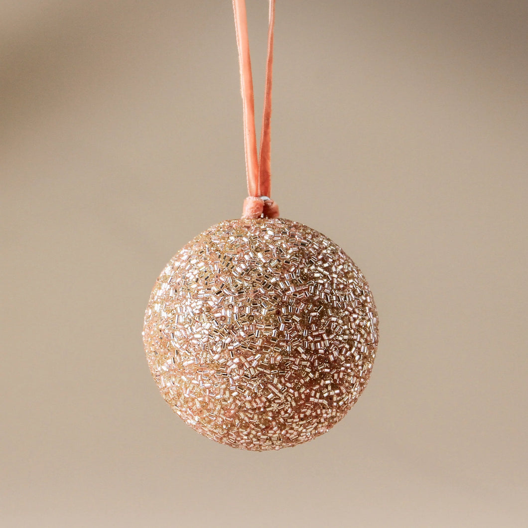 Golden Glitter Bauble