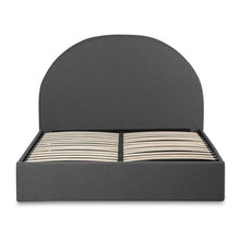 Load image into Gallery viewer, Fossil Grey Fabric King Bed with Storage