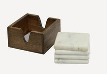 Load image into Gallery viewer, Marble Coaster 4pc