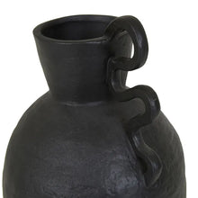Load image into Gallery viewer, Black Sculptural Vase