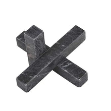 Load image into Gallery viewer, Black Marble Cross Sculpture