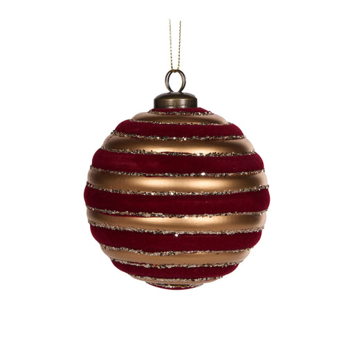Red & Gold Bauble