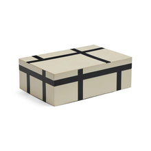 Load image into Gallery viewer, Box Cream &amp; Black