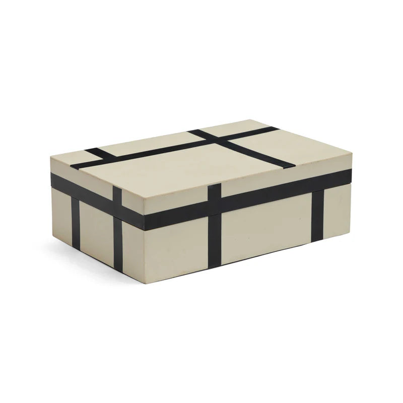 Box Cream & Black