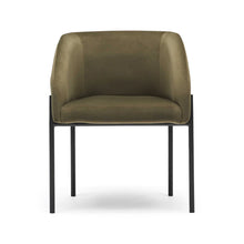 Load image into Gallery viewer, Olive Green Dining Chair