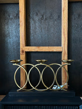 Load image into Gallery viewer, Candleabra Circle of Life Gold