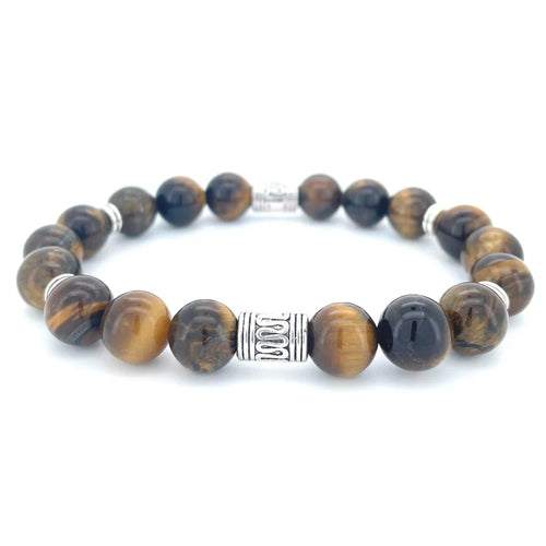 Tigers Eye Beaded Bracelet