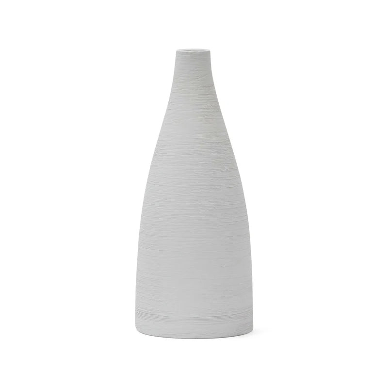 Vase White Aki Large
