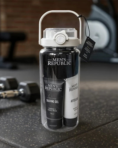 Men's Republic Grooming Kit in Waterbottle