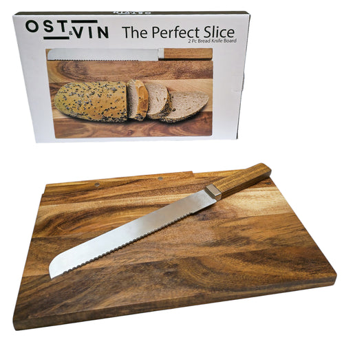 Bread Knife & Cutting Board