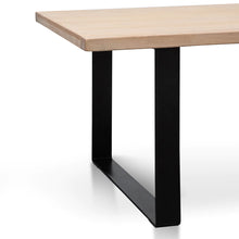 Load image into Gallery viewer, 1.98m Rustic Natural Dining Table