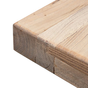 1.98m Rustic Natural Dining Table