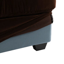 Load image into Gallery viewer, Dark Chocolate Velvet Armchair