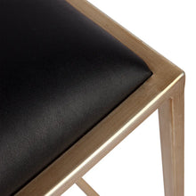 Load image into Gallery viewer, Gold &amp; Black Kitchen Stool