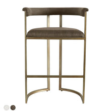 Load image into Gallery viewer, Upholstered Kitchen Stool