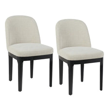 Load image into Gallery viewer, Black &amp; Natural Dining Chair (Set of 2)