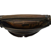 Load image into Gallery viewer, Leather Shoulder Laptop Bag