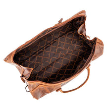 Load image into Gallery viewer, Leather Overnight Travel Bag - Sandal