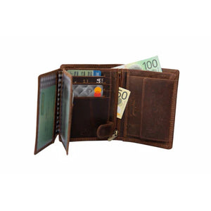 RFID Leather Wallet Sandel