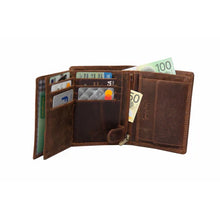 Load image into Gallery viewer, RFID Leather Wallet Sandel