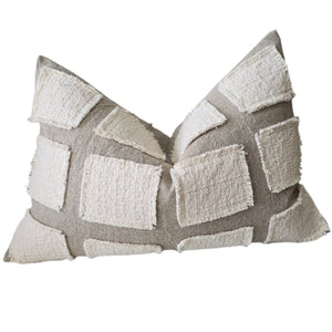 Arendal est.2020 Linen Patch Lumbar Cushion