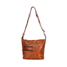 Load image into Gallery viewer, Leather Shoulder Bag Bianca Cognac