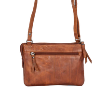 Load image into Gallery viewer, Leather Shoulder Bag Cognac