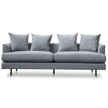 Load image into Gallery viewer, Graphite Grey Three-Seater Sofa