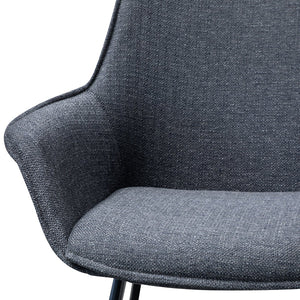 Charcoal Grey Dining Chair (Set of 2)