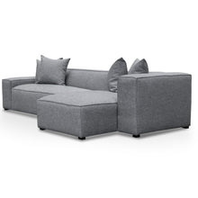 Load image into Gallery viewer, Graphite Grey Three-Seater Right Chaise Sofa