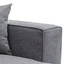 Load image into Gallery viewer, Graphite Grey Three-Seater Right Chaise Sofa