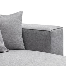 Load image into Gallery viewer, Graphite Grey Three-Seater Right Chaise Sofa