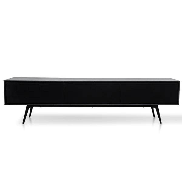 Matte Black TV Unit