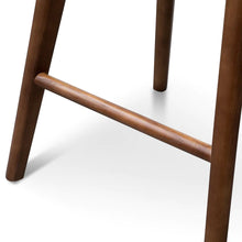 Load image into Gallery viewer, Walnut Wooden Bar Stool
