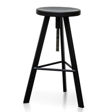 Load image into Gallery viewer, Black Steel Bar Stool