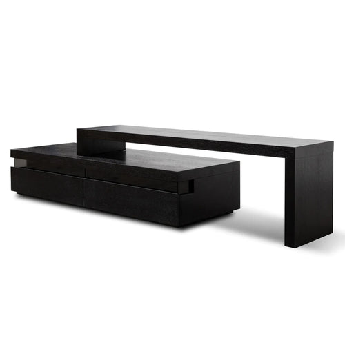 Black Lowline Entertainment Unit