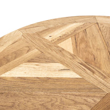 Load image into Gallery viewer, 1.25m Round Oak Dining Table