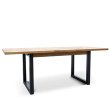 Load image into Gallery viewer, 1.6m-2m Extendable European Oak Dining Table